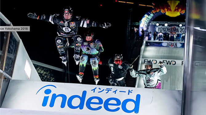 Dec.2018｜Indeed RED BULL CRASHED Sponsored  #仕事をさずける
