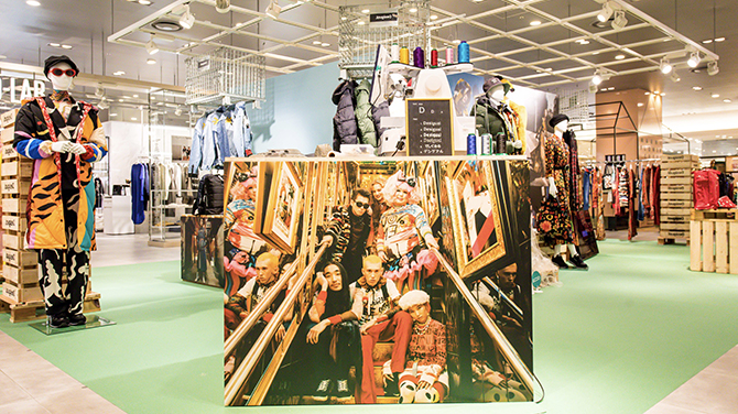 Oct. 2020｜DESIGUAL event promotion POP-UP STORE 『CIRCLE』”